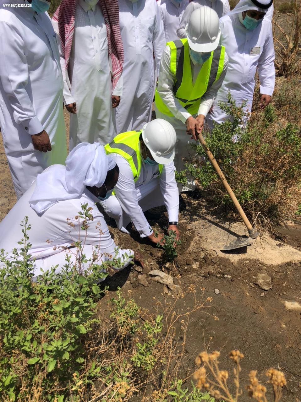 مدير عام فرع وزارة البيئة والمياه والزراعة بمنطقة نجران يقوم بزيارة تفقدية لمكتب محافظة حبونا