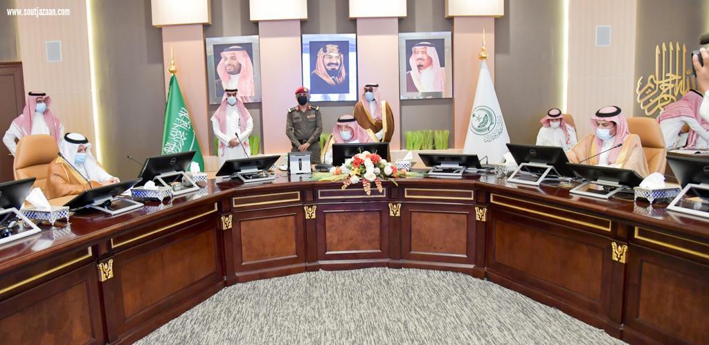 سمو الأمير محمد بن ناصر يرأس الاجتماع الثاني لأعضاء شرف مركز جمعية الأطفال ذوي الاعاقة بجازان ..