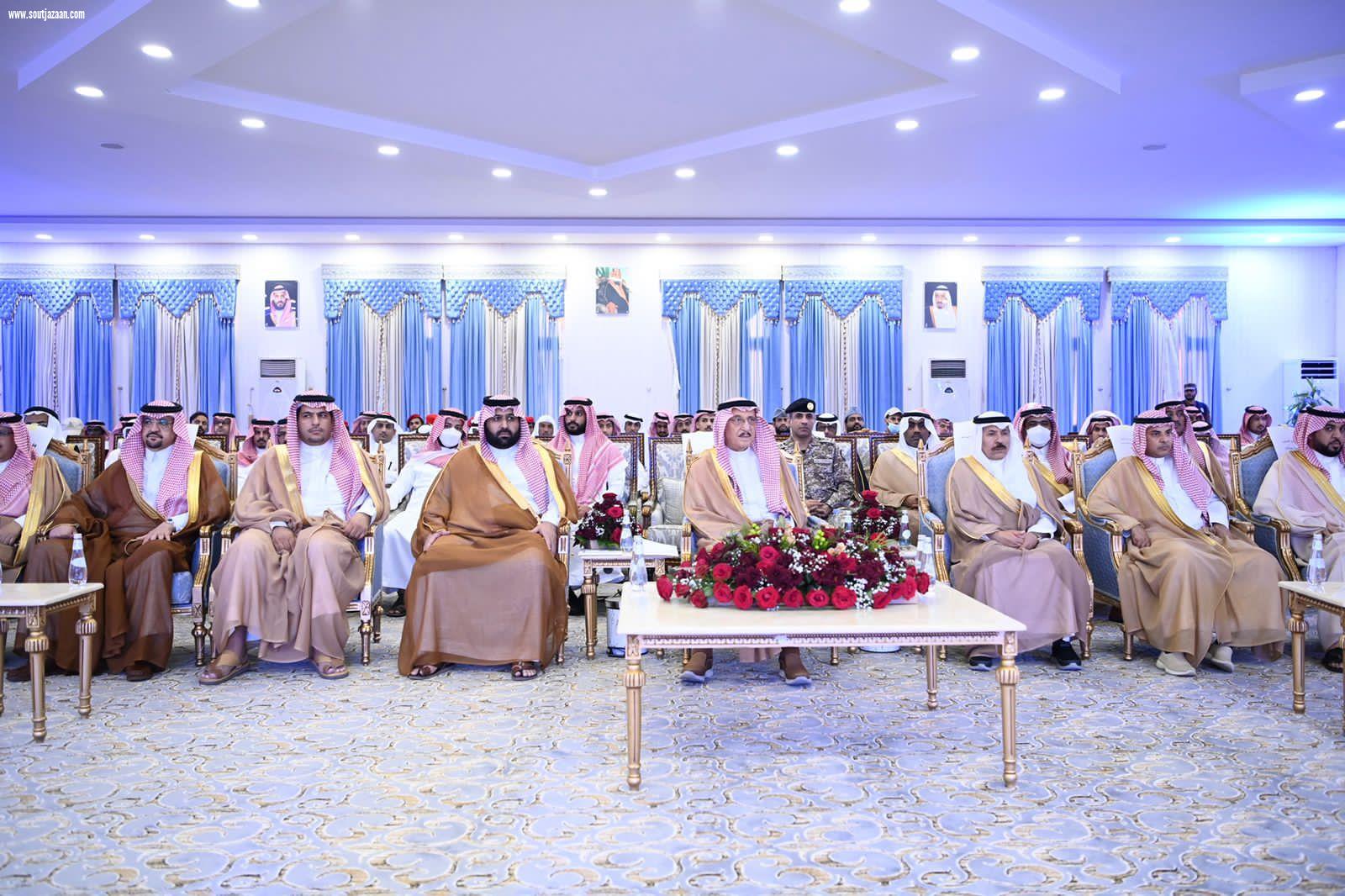 سمو أمير منطقة جازان يشرف حفل أهالي محافظة العارضة