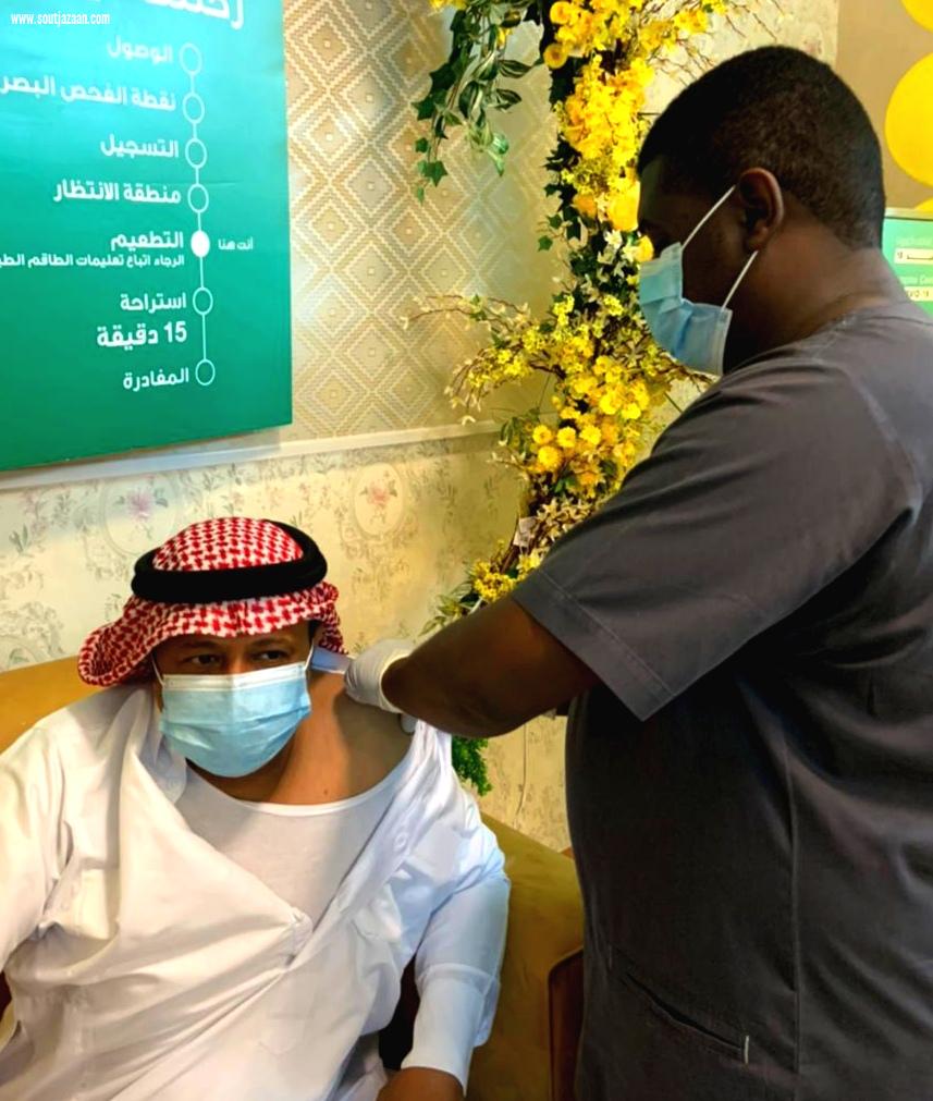 محافظ الحرث يدشن مبادرة  معًا لنتحصن بمركز الخشل