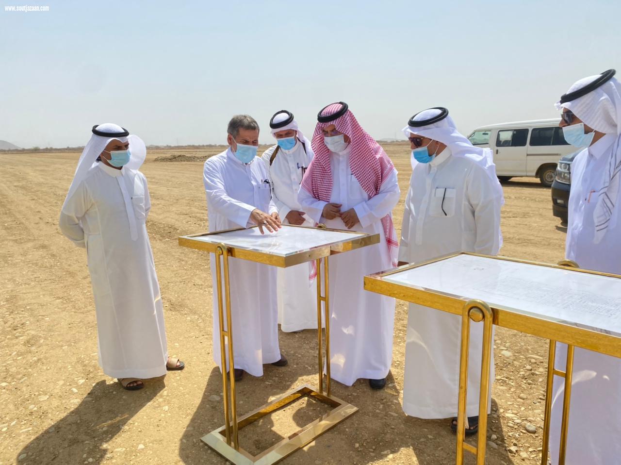 محافظ الدرب يقوم بجولة تفقدية على المشاريع البلدية ويوجه بمضاعفة الجهود وسرعة الإنجاز