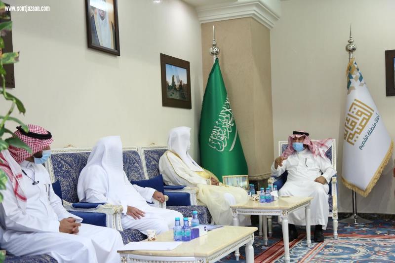 مدير عام هيئة الأمر بالمعروف بالقصيم يزور أمين المنطقة