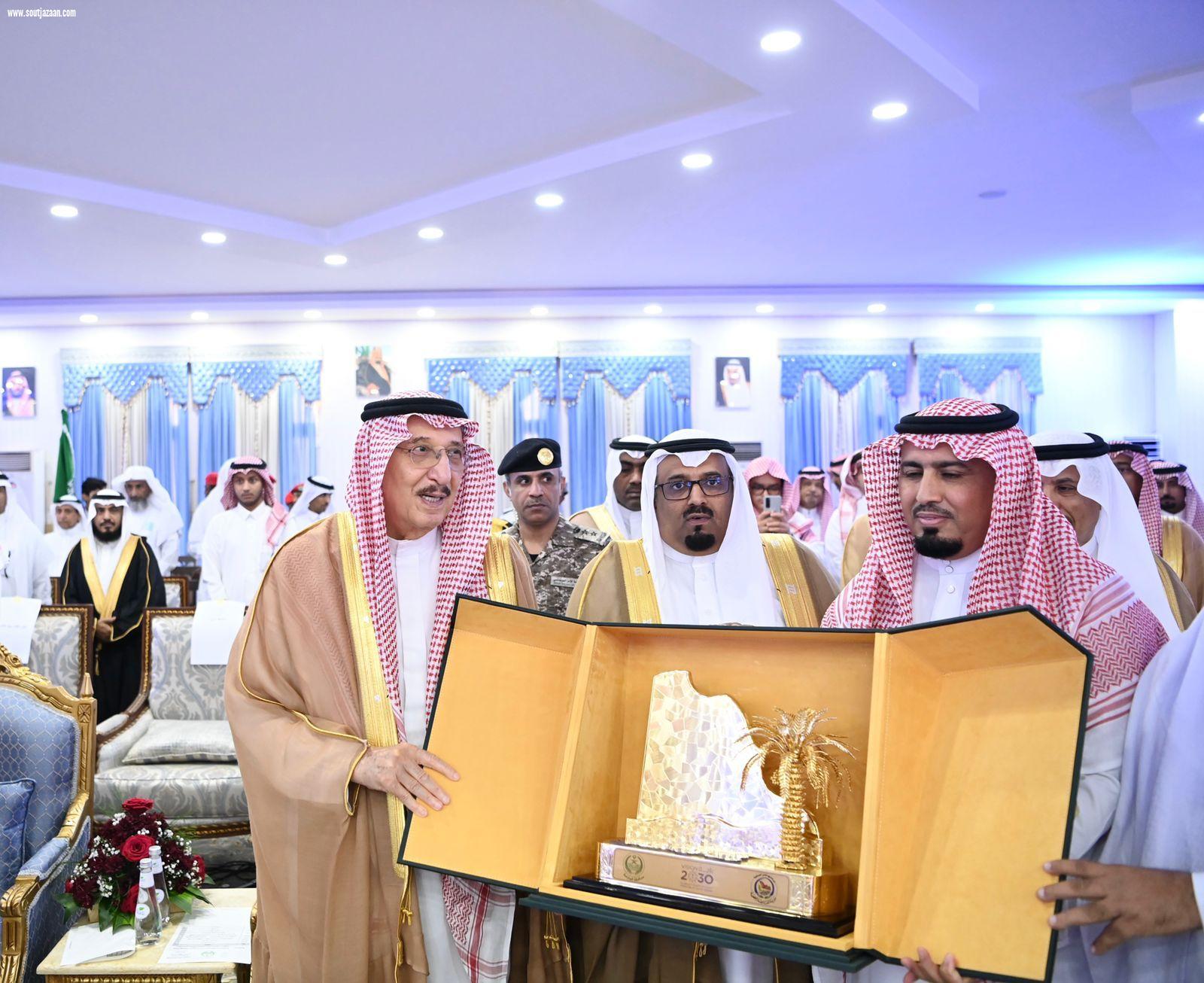 سمو أمير منطقة جازان يشرف حفل أهالي محافظة العارضة