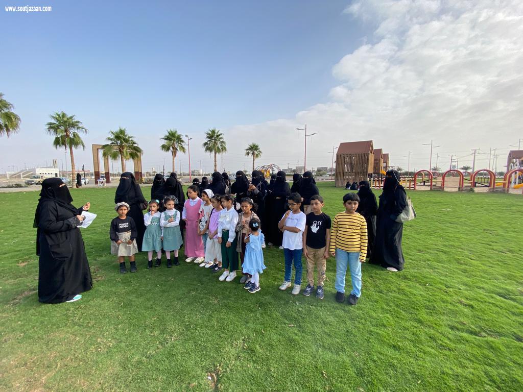 في إطار مشاركتها المجتمعية | بلدية محافظة صامطة تستقبل طلاب وطالبات مدارس المحافظة