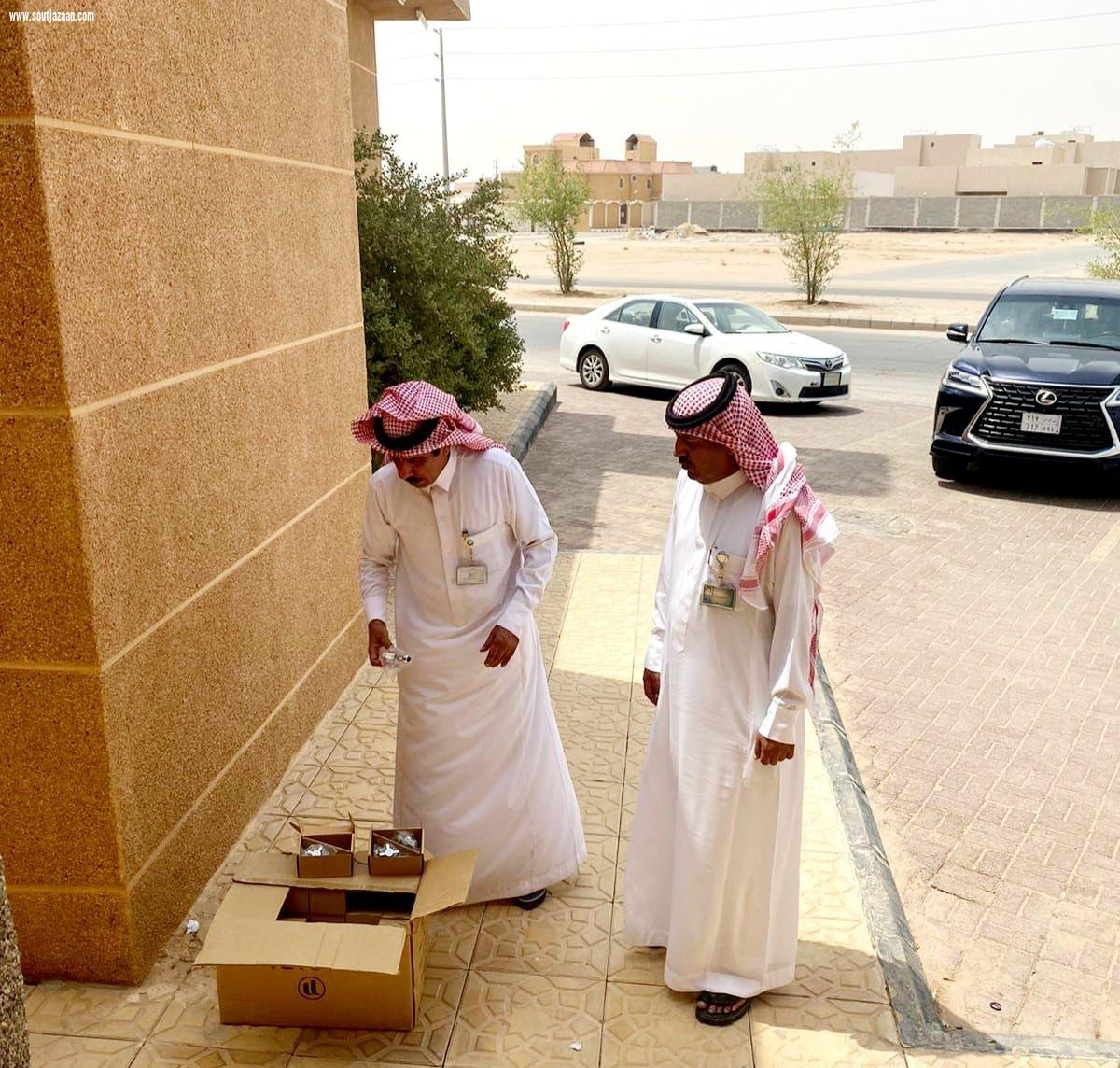 إدارة المساجد والدعوة والارشاد وفرع الشركة الوطنية للمياه بمحافظة حفرالباطن ينفذان مبادرة خليها عادة وعبادة لترشيد استهلاك المياه