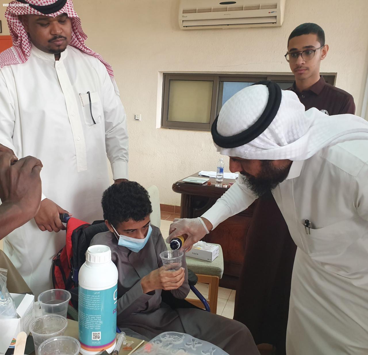 جمال فن الريزن بمعهد التربية الفكرية