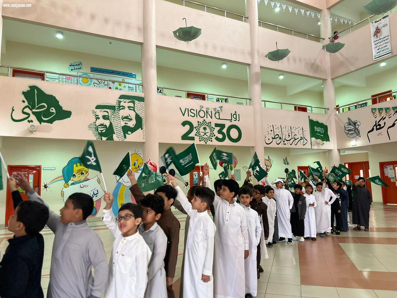 تعليم جازان يحتفي بمناسبة يوم العلم بعدد من الفعاليات