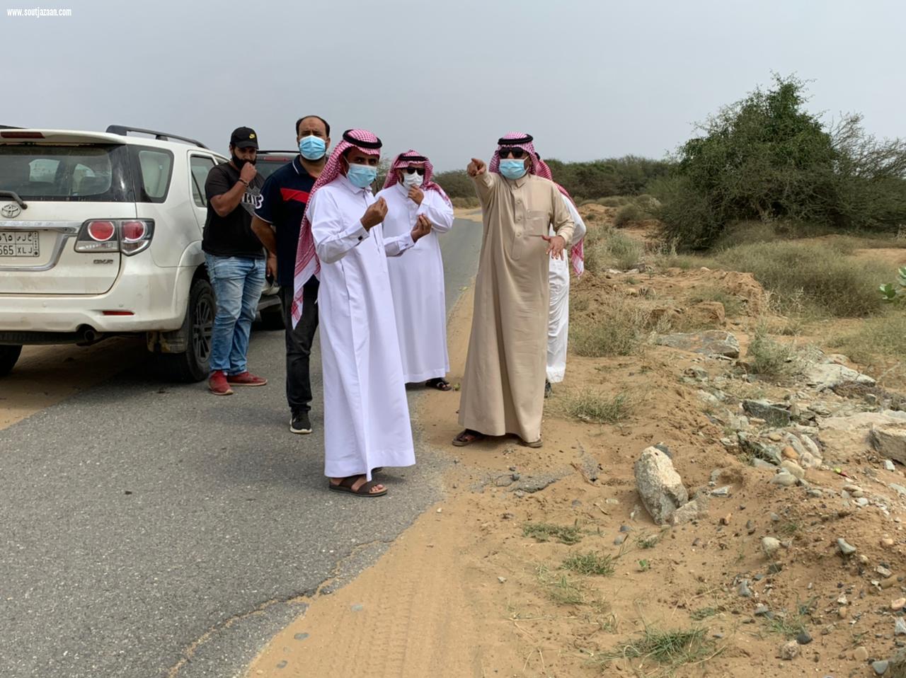 محافظ بيش يتفقد مركز مسلية والفطيحة والقرى التابعه لها 