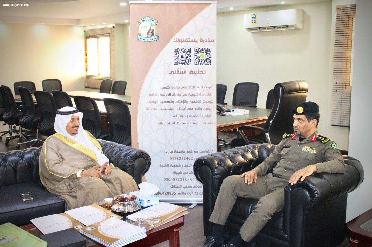 مساعد مدير مرور منطقة جازان يفعل مبادرة يستفتونك