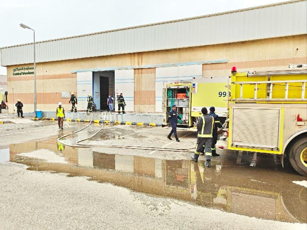 خطة فرضية ناجحة بمستودعات التموين الطبي بمستشفى إرادة والصحة النفسية بجازان