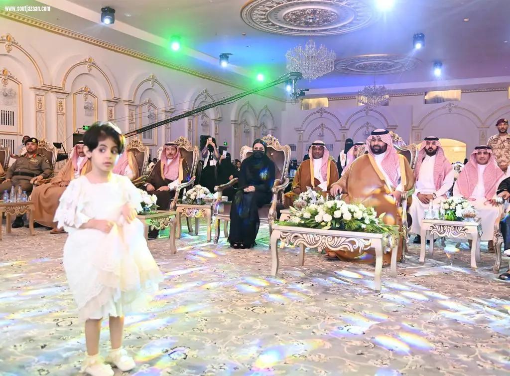 سمو أمير جازان بالنيابة يرعى احتفال مركز جمعية الأطفال ذوي الإعاقة بالمنطقة