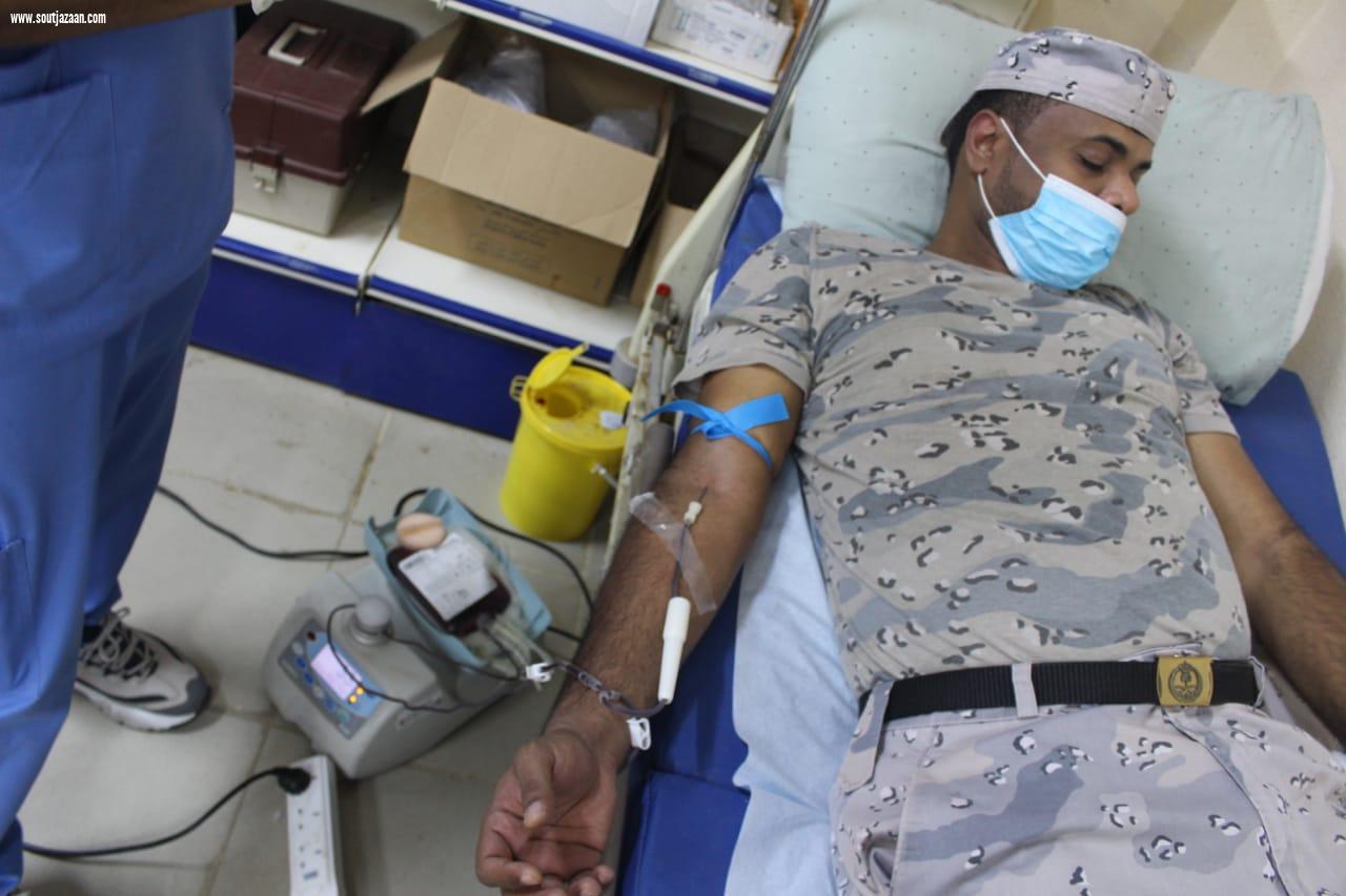 مستشفى الطوال العام ينفذ حملة التبرع بالدم بقيادة قطاع حرس الحدود