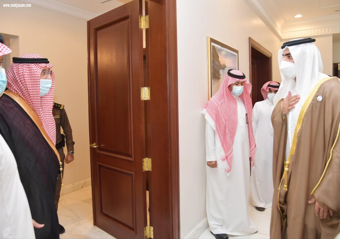 سمو أمير منطقة جازان يستقبل السفير الإماراتي لدى المملكة  