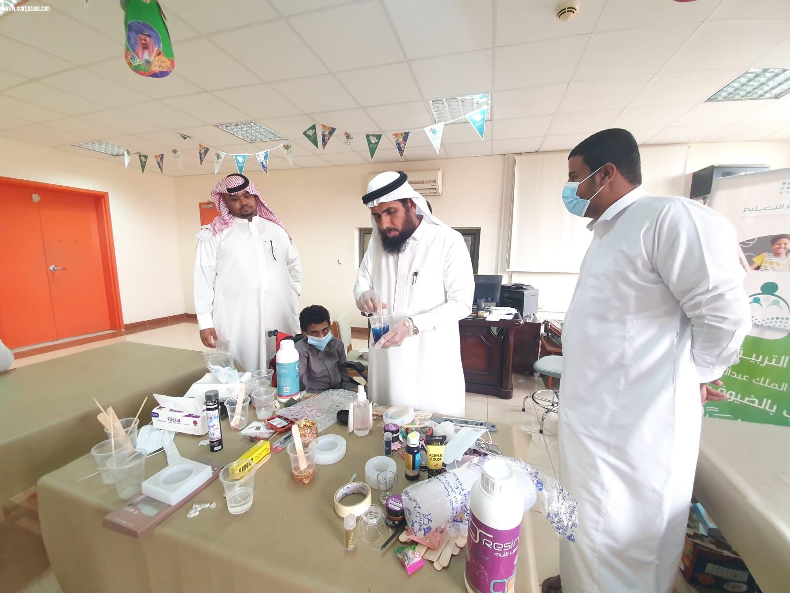 جمال فن الريزن بمعهد التربية الفكرية