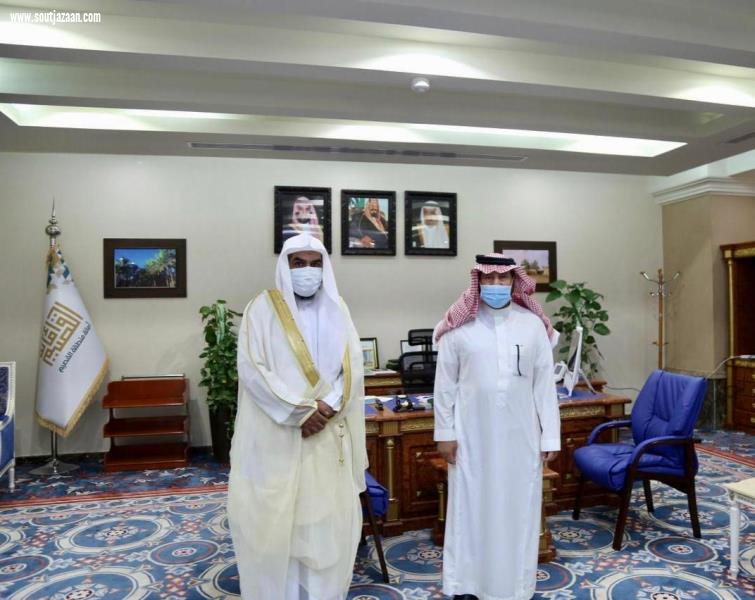 مدير عام هيئة الأمر بالمعروف بالقصيم يزور أمين المنطقة