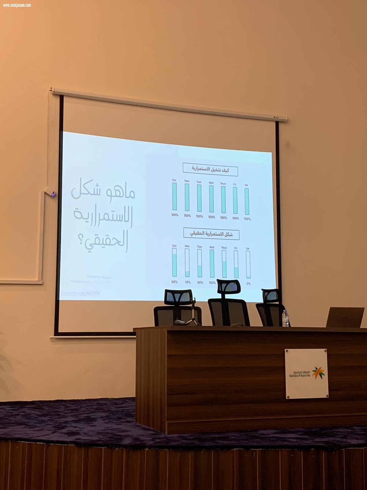 الموارد البشرية بمنطقة جازان تقيم دورة تدريبية عن الاحتراق الوظيفي