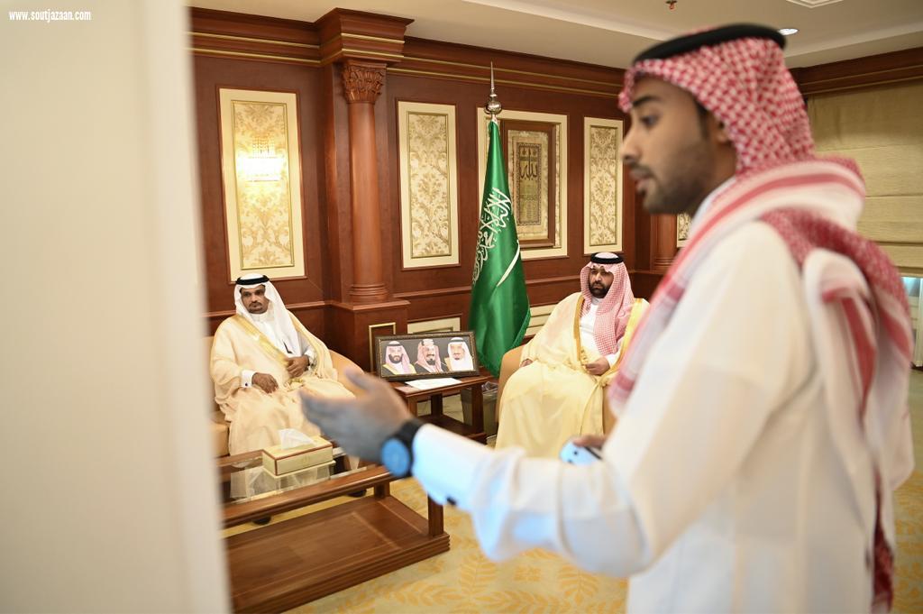 سمو نائب أمير منطقة جازان يستقبل الرئيس التنفيذي المكلف لمدينة جازان للصناعات الأساسية والتحويلية