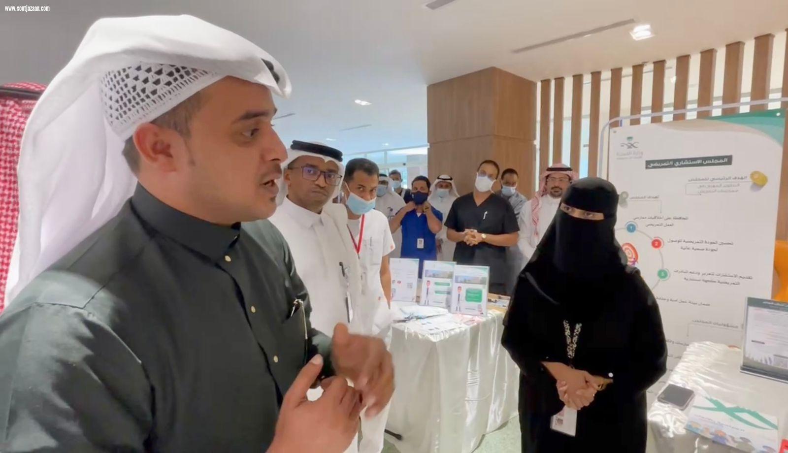 مساعد مدير عام صحة جازان يدشن عددا من المبادرات بمستشفى بيش العام