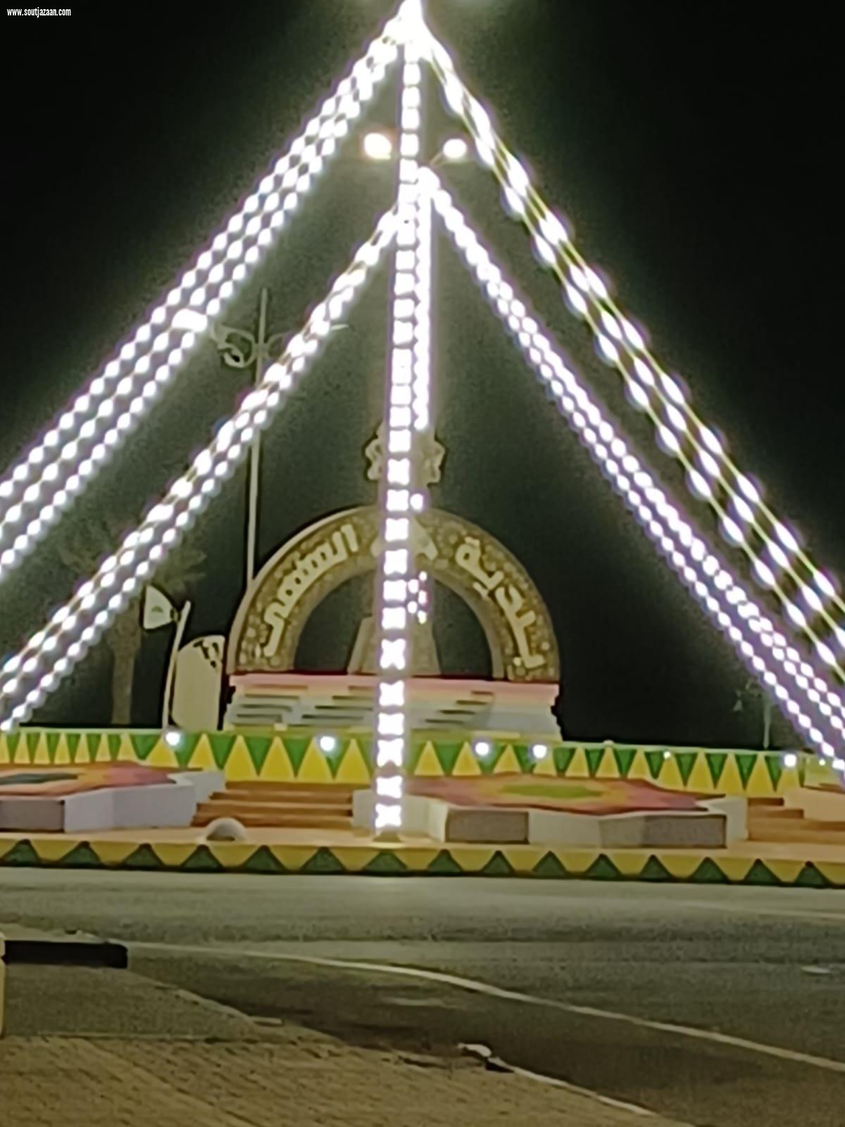 بلدية السهي تستقبل شهر رمضان المبارك بتزيين الشوارع والميادين