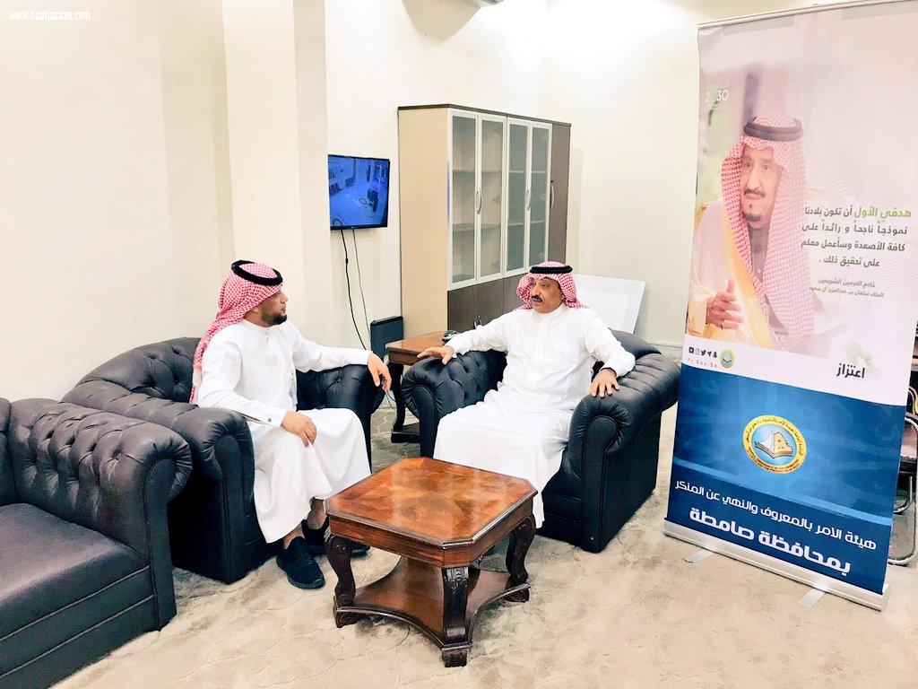 محافظ صامطة يطلق حملتي الأمر بالمعروف اعتزاز و إن الله لا يصلح عمل المفسدين