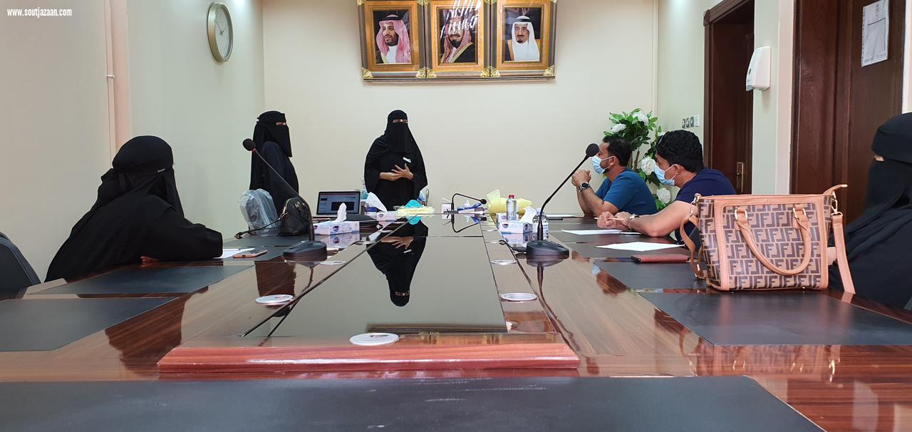 التأهيل الشامل بمنطقة جازان يُنظم محاضرة  قواعد مكافحة العدوى