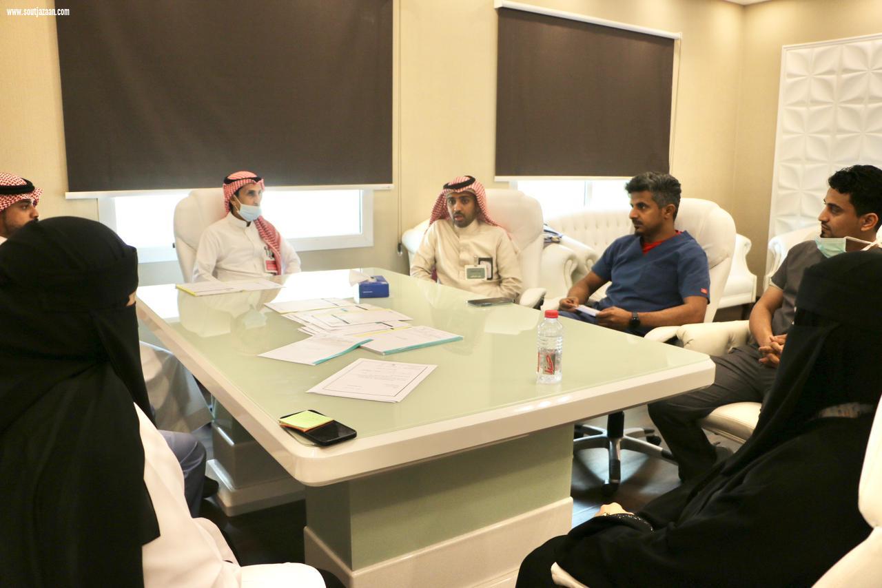 ضمن تطبيق أعلى معايير الجودة والسلامة | مستشفى إرادة للصحة النفسية بجازان ينفذ فرضية وهمية لهروب مريض من قسم التنويم