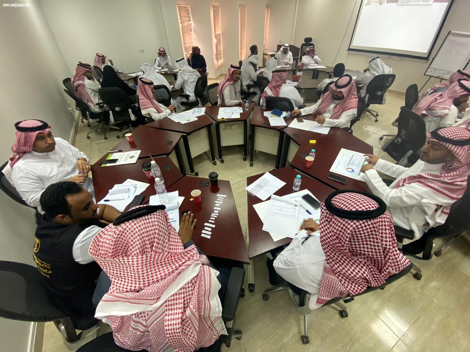 مركز التدريب الزراعي بجازان يقيم برنامجاً تدريبياً بعنوان التخطيط بإستخدام بطاقه الأداء المتوازن