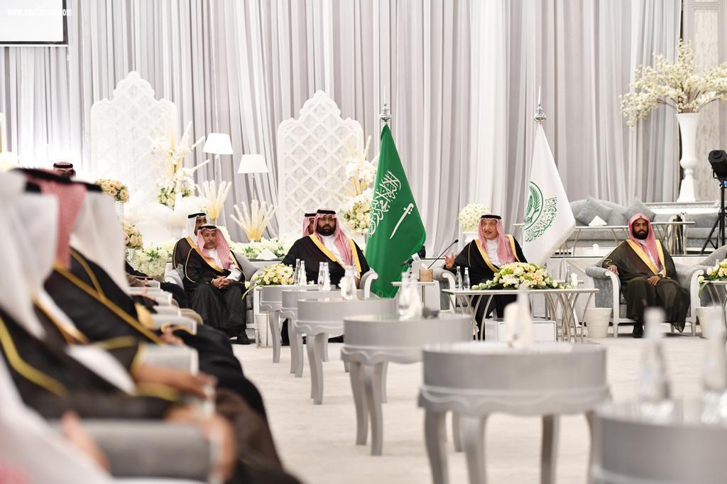 سمو أمير جازان يلتقي مشايخ محافظة صبيا والمراكز والقرى التابعة لها