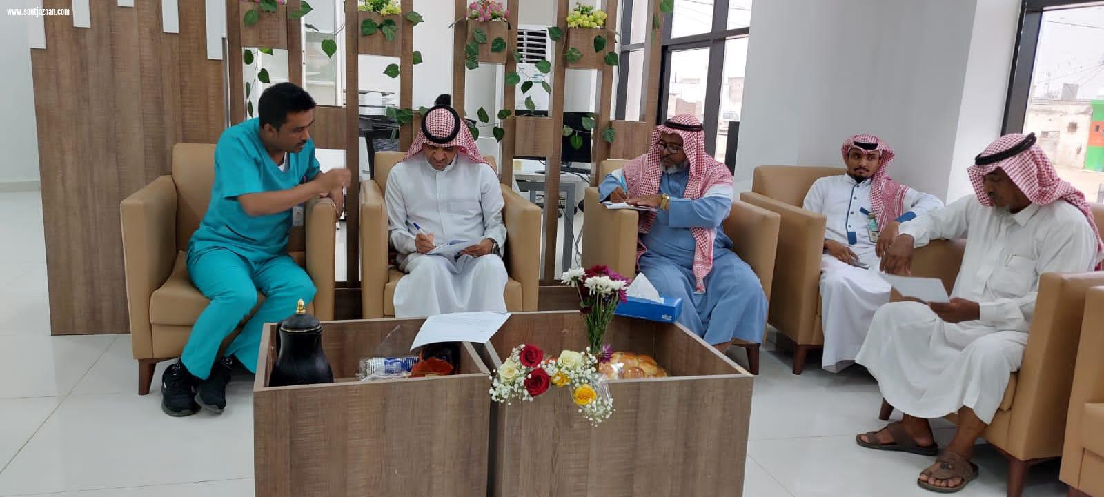 المركز الصحي بالجعدية يعقد اجتماعه للمجلس الاستشاري الصحي الدوري