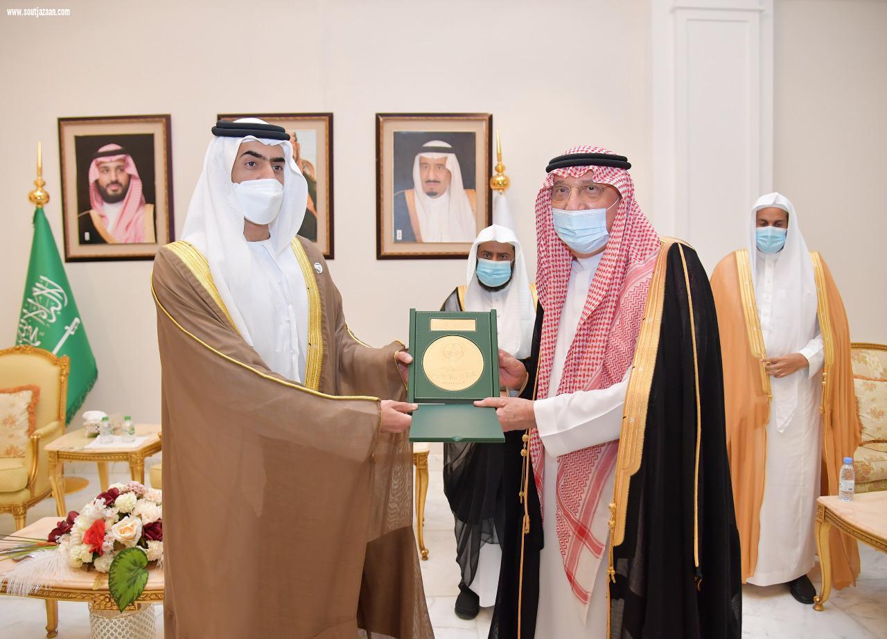 سمو أمير منطقة جازان يستقبل السفير الإماراتي لدى المملكة  