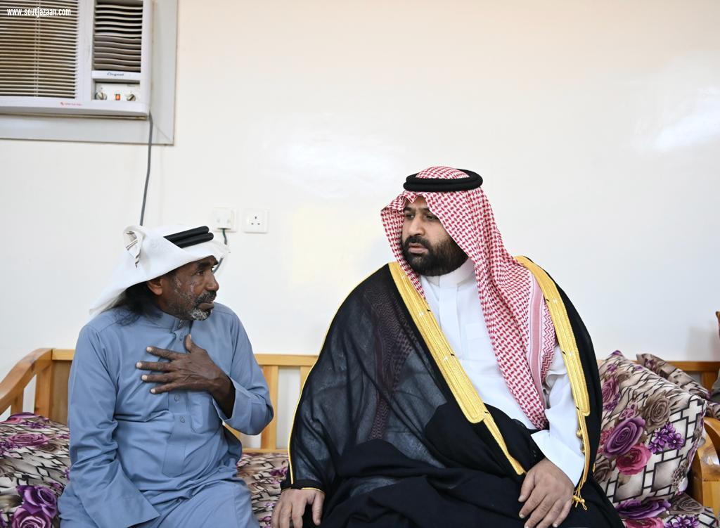 سمو نائب أمير جازان يعزي ذوي المتوفين في حادثتي الغرق في سيول صبيا والريث