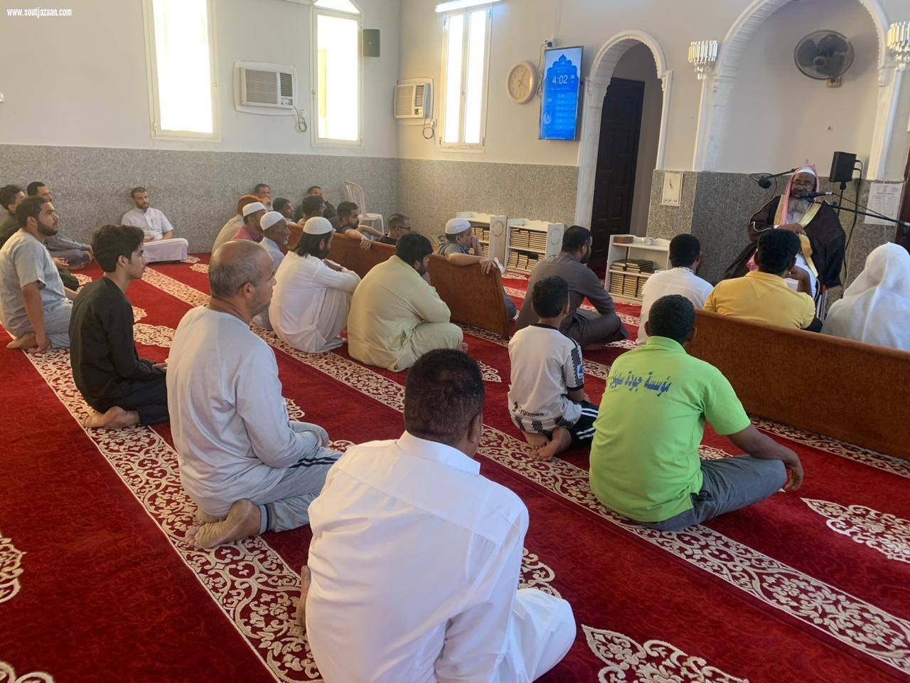 ضمن برامجها الدعوية الإسلامية تنفذ كلمة دعوية بفرسان