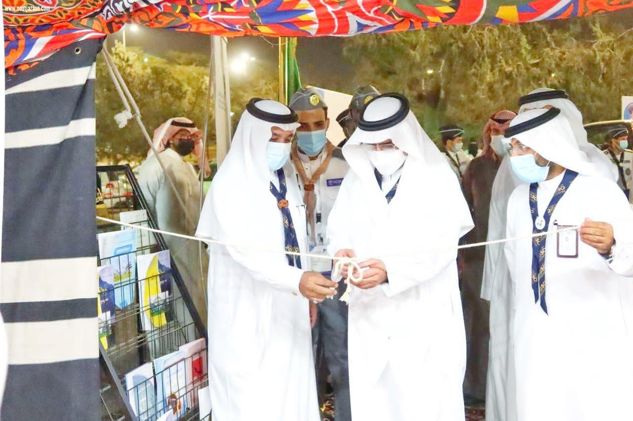 معالي رئيس جامعة الباحة يدشن المخيم الصيفي للجوالة بمنتزه رغدان