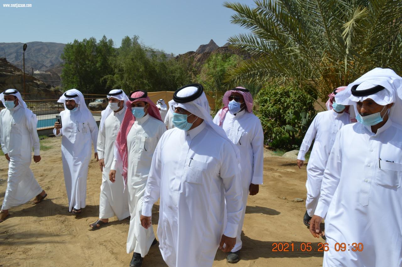 مدير عام فرع وزارة البيئة والمياه والزراعة بمنطقة نجران يقوم بزيارة تفقدية لمكتب محافظة حبونا