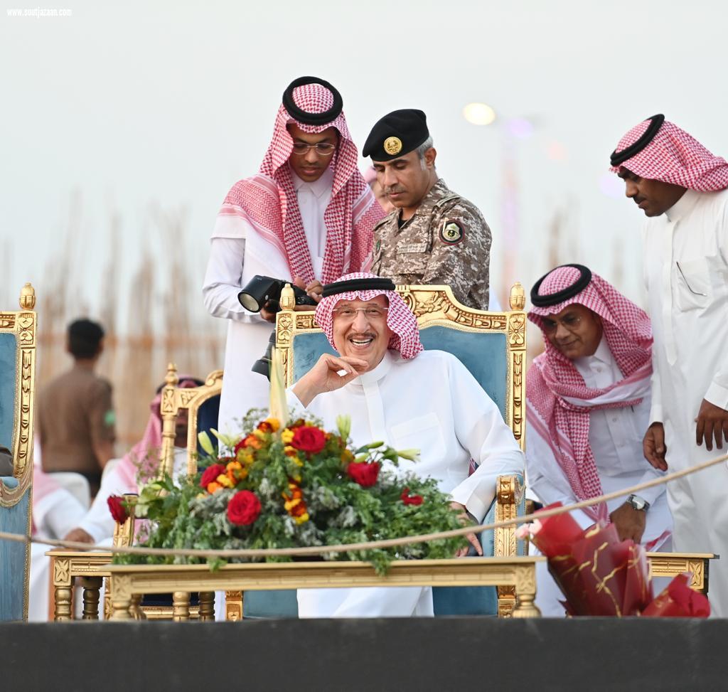 سموُّ أميرِ منطقة جازان يتفقَّد الشاطئ السياحي بمركز الشقيق التابع لمحافظة الدرب