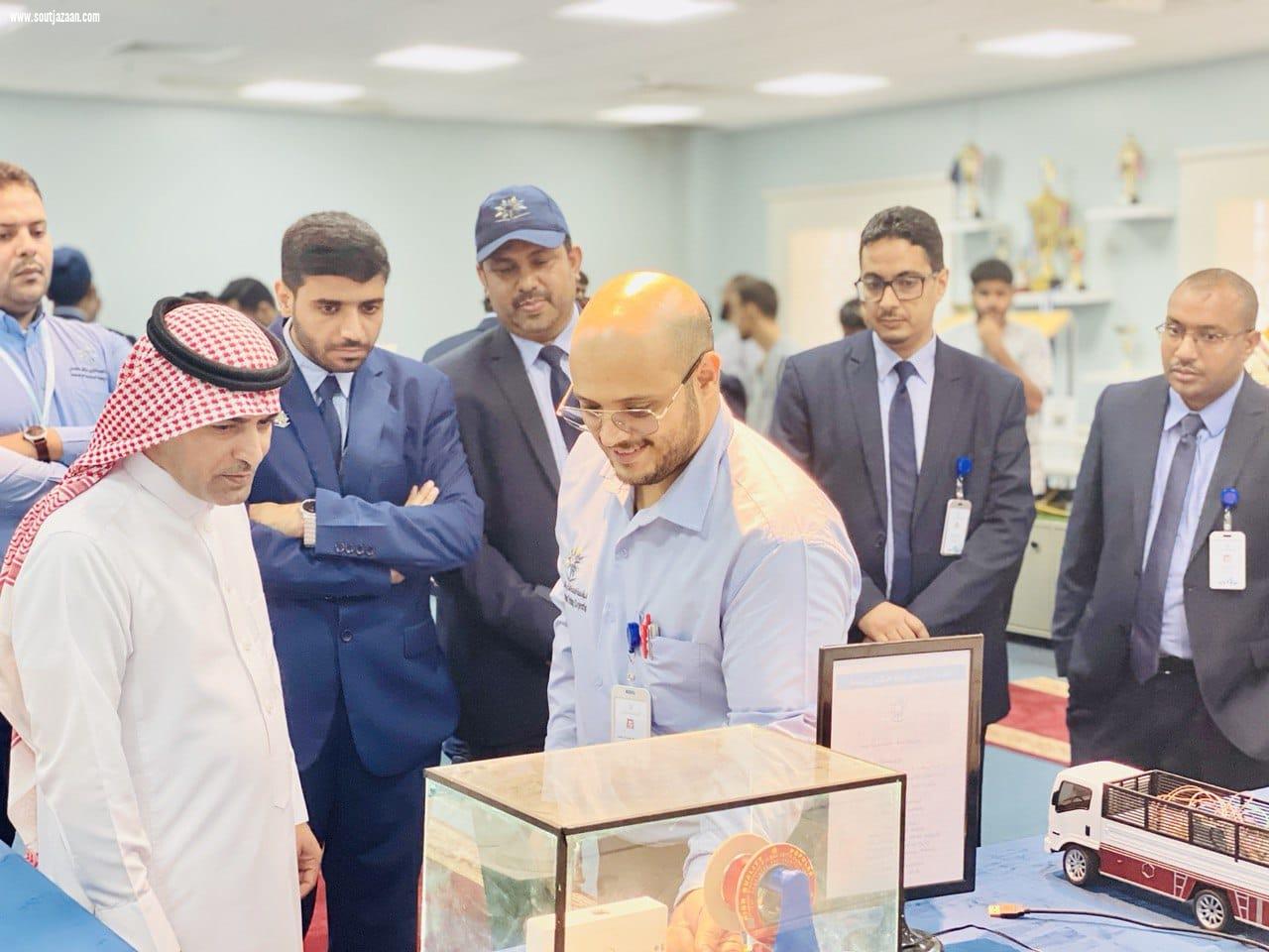 نائب المحافظ المساعد في زيارة تفقدية لمنشآت التدريب التقني بمنطقة جازان