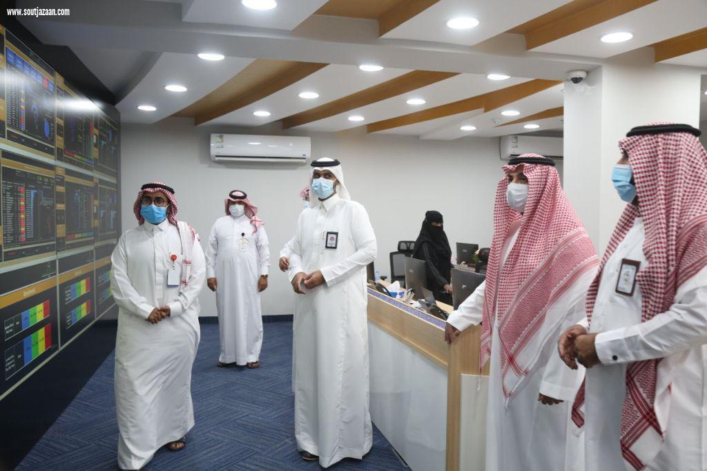 بتوجيه سمو أمير منطقة جازان بالنيابة .. محافظ صبيا يطلع على جهود مركز القيادة والتحكم بصحة المنطقة 