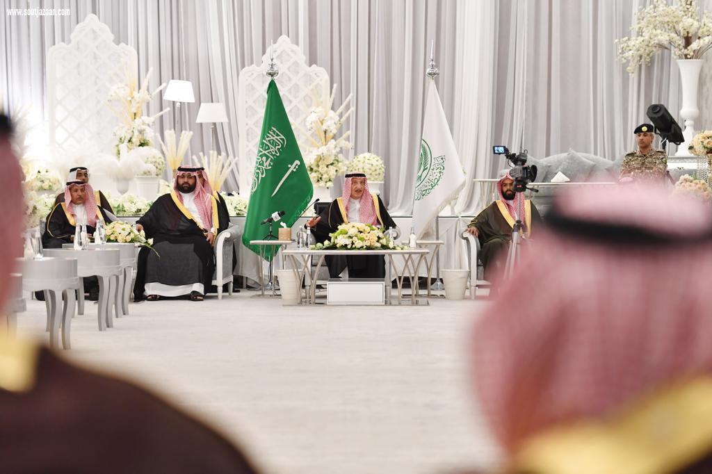 سمو أمير جازان يلتقي مشايخ محافظة صبيا والمراكز والقرى التابعة لها