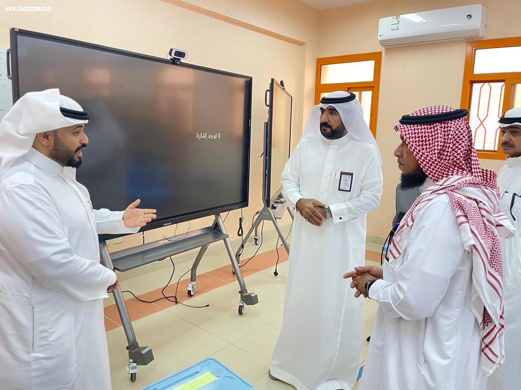 الشهراني يتفقد سير الإختبارات بمدارس المحافظة