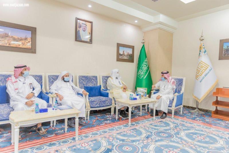 مدير عام هيئة الأمر بالمعروف بالقصيم يزور أمين المنطقة