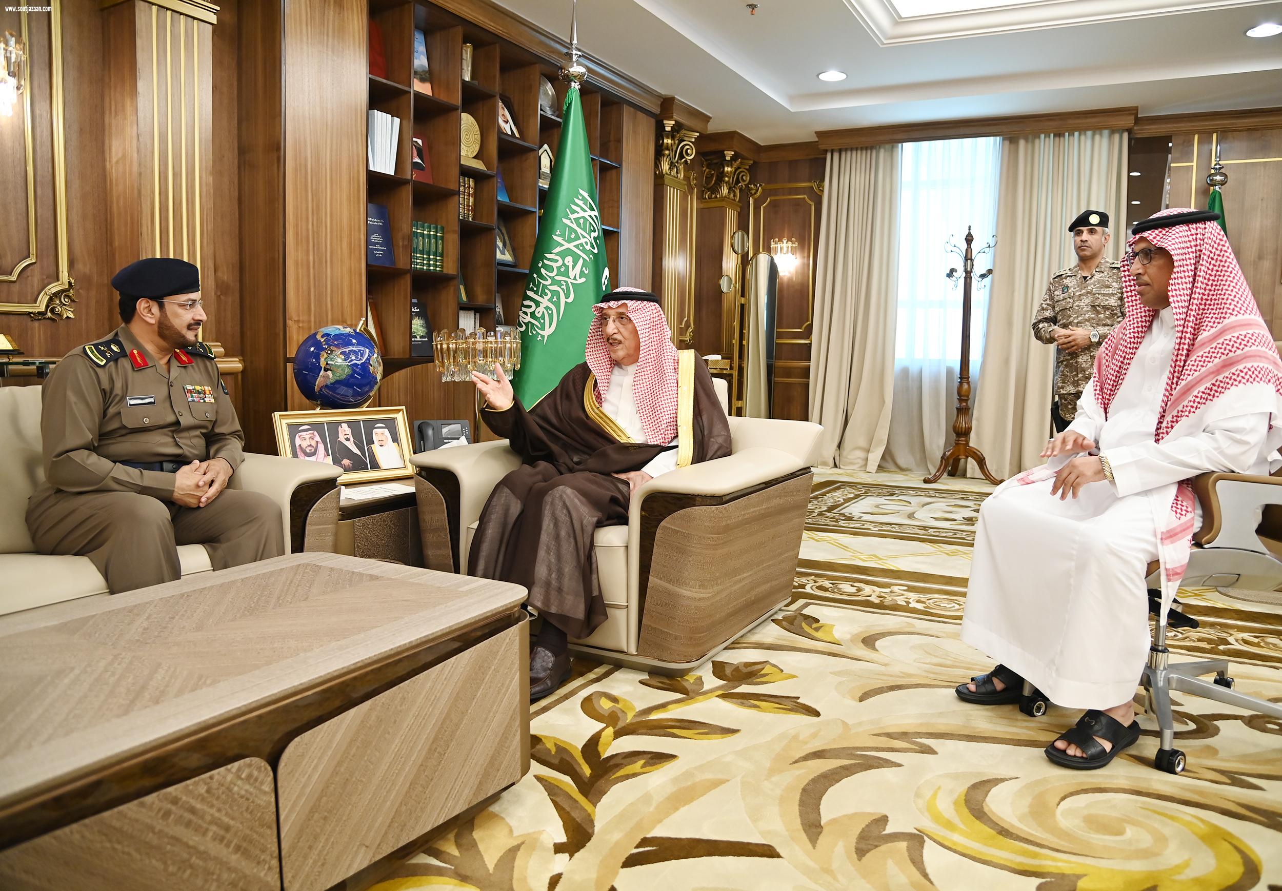 سمو الأمير محمد بن ناصر يدشن حملة الدفاع المدني للسلامة شتاء جازان أجمل وأدفا وسلامتكم هي الأولى