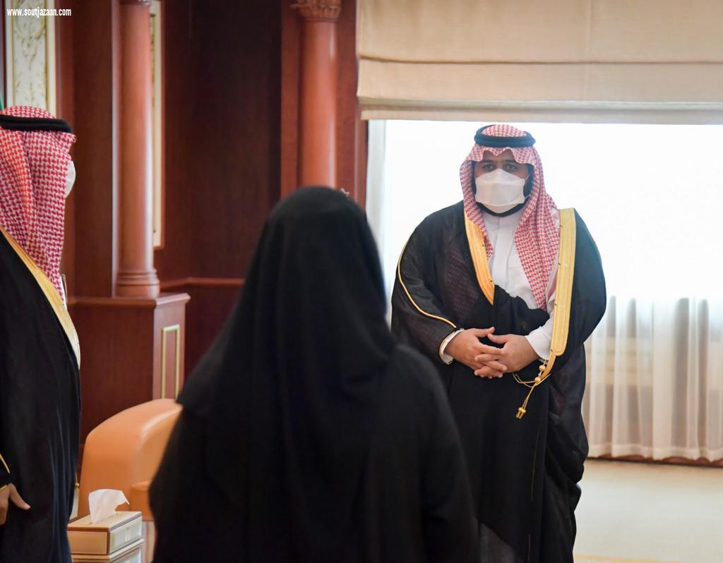 سمو نائب أمير جــازان يستقبل مديري تعليم جازان وصبيا والطلاب الفائزين في تحدي فيرست التقني للروبوت