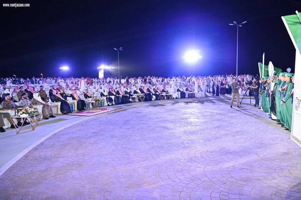 سموُّ أمير منطقة جازان يرعى حفلَ تخريج الدفعة الـ18 من طلبة جامعة جازان