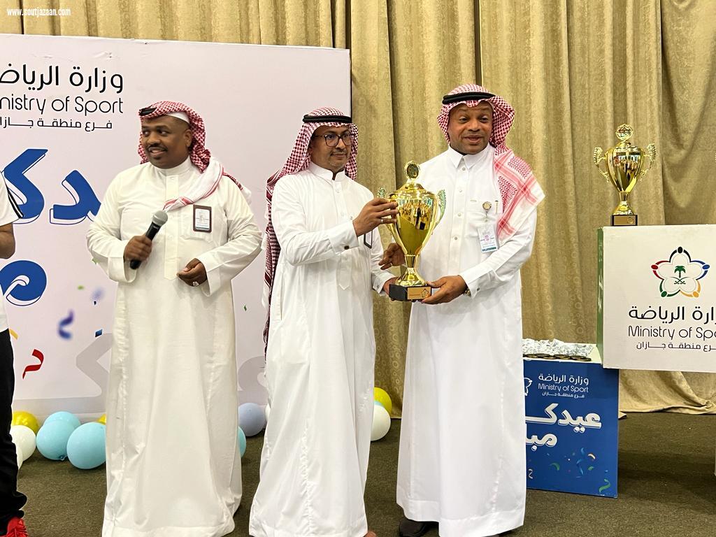 الملاحظة الاجتماعية بالتعاون مع فرع وزارة الرياضة بجازان يفعلان برنامج فرحة عيد