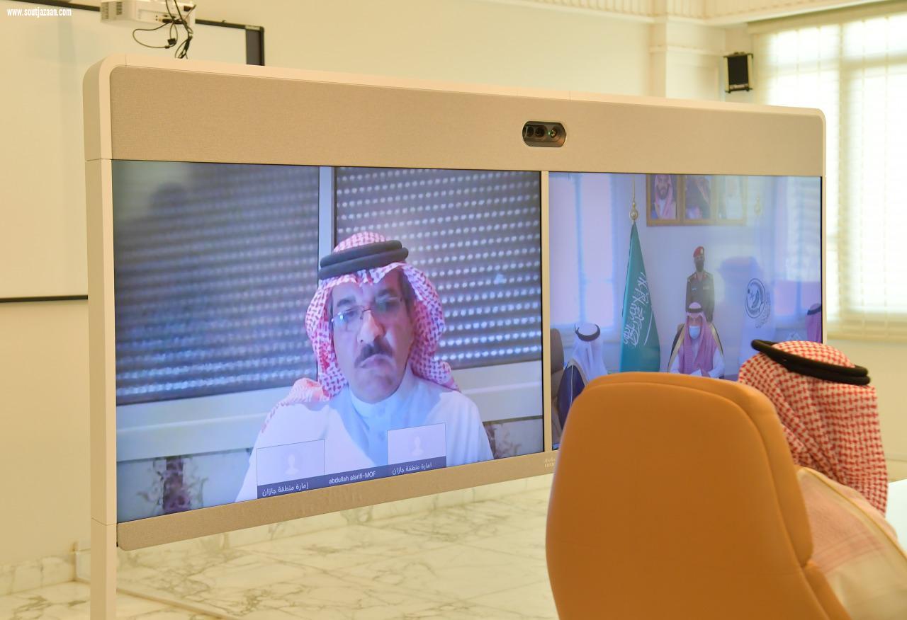 سمو أمير منطقة جازان يرأس اجتماع اعضاء مجلس إدارة هيئة تطوير وتعمير المناطق الجبلية بالمنطقة 