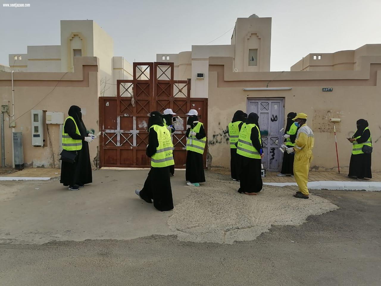 300 متطوع ومتطوعة بمكتب وزارة الرياضة بجازان يشاركون في مبادرة عمار السعودية