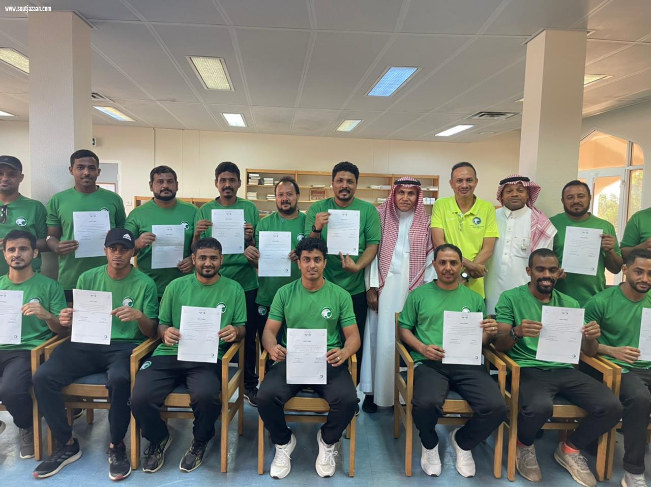 اختتام دورة الرخصة التدريبية الآسيوية لمدربي كرة القدم بجازان