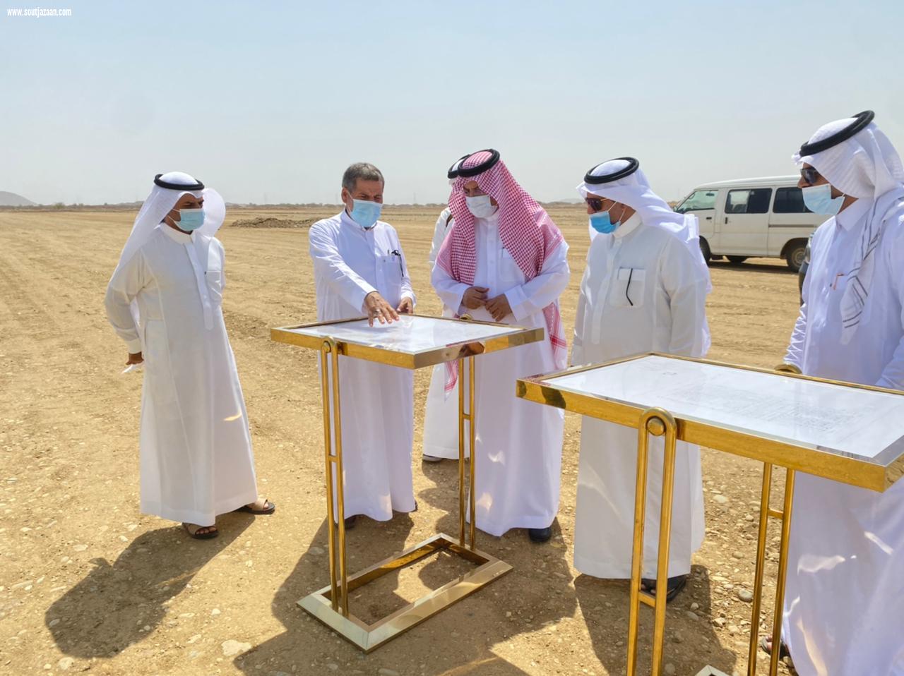 محافظ الدرب يقوم بجولة تفقدية على المشاريع البلدية ويوجه بمضاعفة الجهود وسرعة الإنجاز