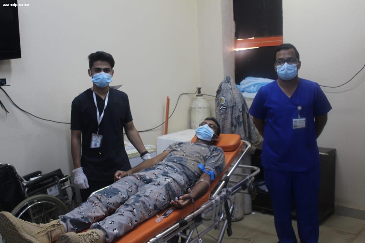 مستشفى الطوال العام ينفذ حملة التبرع بالدم بقيادة قطاع حرس الحدود