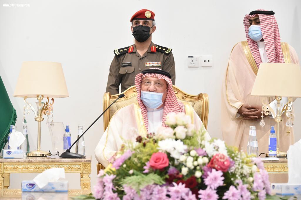سمو أمير منطقة جازان وسمو نائبه يستقبلان المهنئين بعيد الفطر المبارك ..